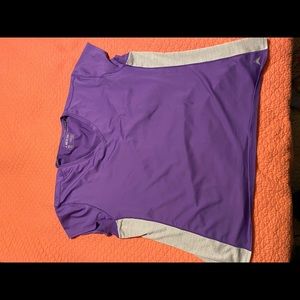 Arctic Cool wicking athletic shirt. 3X (24w). Light purple.